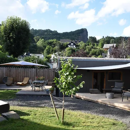 Glamping Dome Geodesique Toile Et Bois *